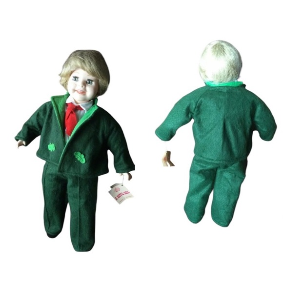 Vtg Royal House Dolls 22” Rubber Boy Ltd Edition Doll by Miss Elsa Patrick's Day - Picture 1 of 13